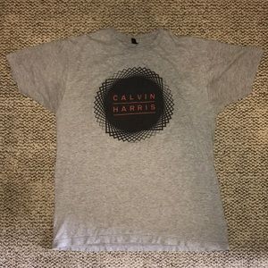 Grey Calvin Harris T-Shirt-L